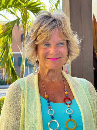 LULU-B CLEAR SUNSHINE RUFFLE WRAP LULU-B