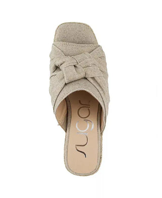 CLASSIC BEIGE SUMMER WEDGE Cathys Place