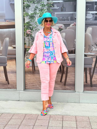 Ethyl The Pink Mellow Jacket - Illusion ETHYL JEANS