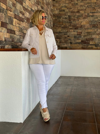 KEY WEST STONE SEERSUCKER JACKET LULU-B