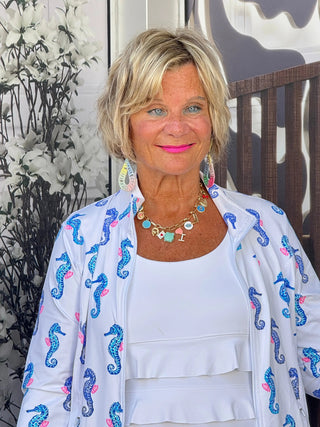 LULU B SHORELINE CHARM CHA CHA SKORT LULU-B