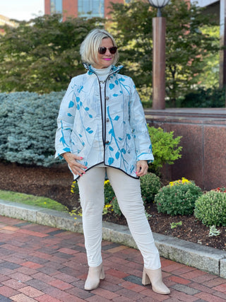 EMERALD SHADES OF FALL REVERSIBLE JACKET I REVERSIBLES