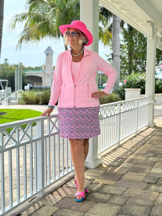 LULU-B AUBREY PINK SKORT LULU-B