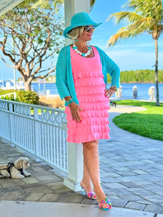 LULU-B CORAL CHA CHA DRESS LULU-B