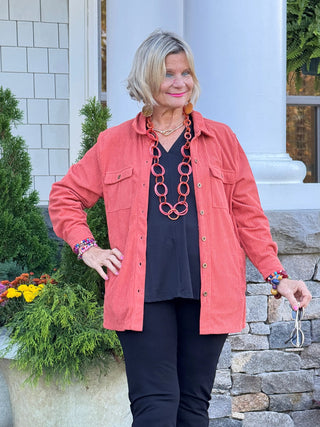 CLAY CORDUROY JACKEY Cathys Place