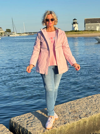 Women's New Englander® Rain Jacket PINK Cathys Place