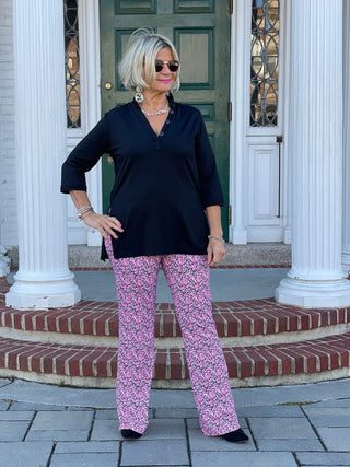 AUBREY LONG PALAZZO LULU-B