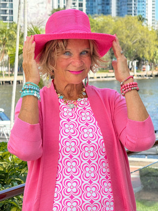 LULU B TROPIC PETALS MIDI SHIFT MAXI DRESS LULU-B