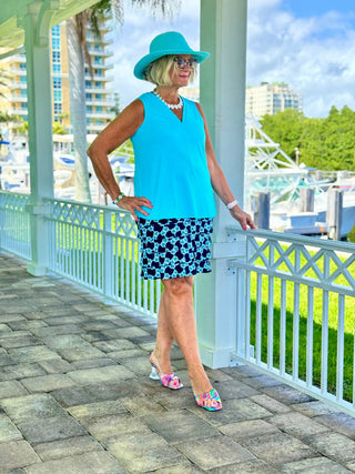 BLUE MEDALLION CHA CHA SKORT LULU-B