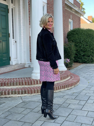 AUBREY PINK RUFFLE SLEEVE DRESS LULU-B