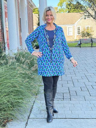 LULU-B Seaport Geo Skort LULU-B