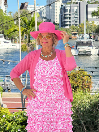 LULU B TROPIC PETALS CHA CHA DRESS LULU-B