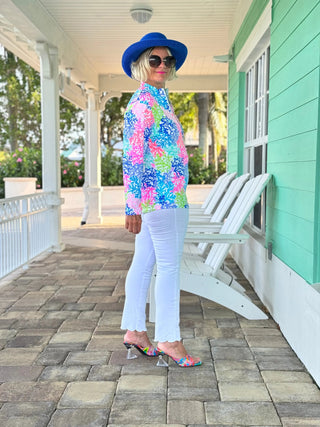 SALINA REEF HALF ZIPPER LULU-B