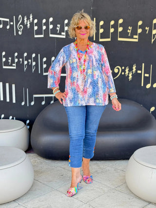 Ethyl Button Cuff Capri - Sincere ETHYL JEANS