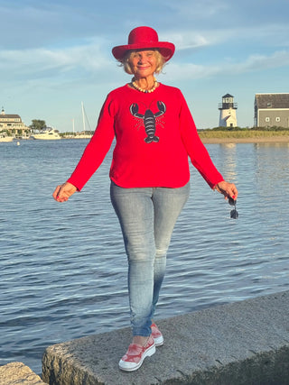 RED LOBSTER SWEATER LULU-B