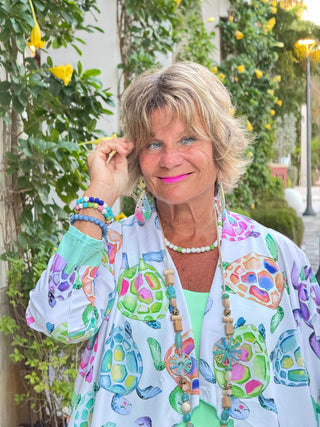 TROPICAL TURTLE JACKET CATHYS RESORTWEAR