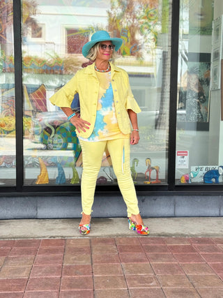 Ethyl The Yellow Mellow Jacket - Illusion Cathys Place