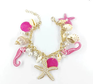 STARFISH BEACH MULTI AQUA BRACELET Cathys Place