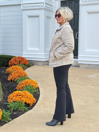 OATMEAL TWEED JACKET Cathys Place