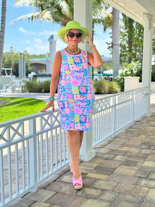 SANDY BEACH COLOR SHIFT DRESS LULU-B