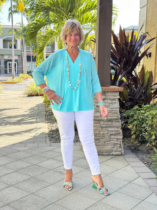 LULU-B HUNTER AQUA  WRAP LULU-B