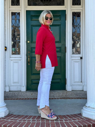 LULU-B RED TUNIC LULU-B