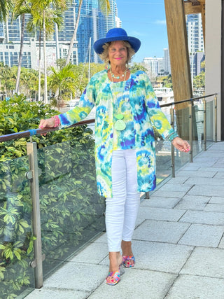 Classic Long Length Cardi - Riverton ETHYL JEANS