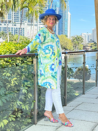 Classic Long Length Cardi - Riverton ETHYL JEANS