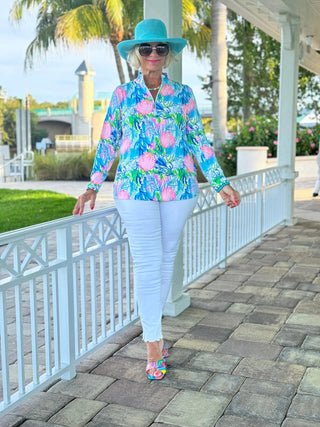 SEASHELL BEACH  ZIPPER - Cathys Place