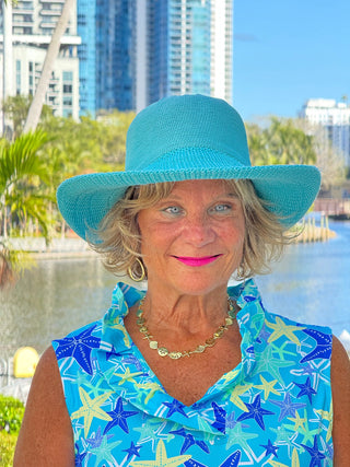 LULU B STARFISH SPLASH RUFFLE DRESS LULU-B