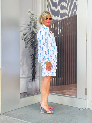 LULU B SHORELINE CHARM CHA CHA SKORT LULU-B