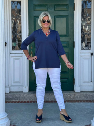 LULU-B NAVY TUNIC LULU-B