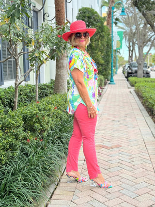 Ethyl The End Game CORAL Pant - ETHYL JEANS