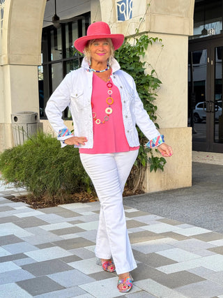 Ethyl The Peek Jacket - Icicle ETHYL JEANS