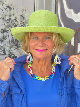 KEY WEST BLU LINEN JACKET LULU-B