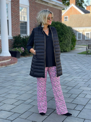 AUBREY LONG PALAZZO LULU-B