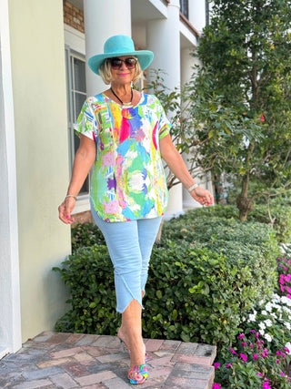 Ethyl Everything Tie Tee - Stage ETHYL JEANS