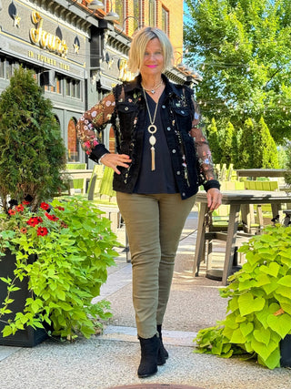 Ethyl The Whimsy Jacket - BLACK ETHYL JEANS