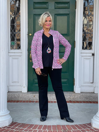 AUBREY FULL ZIPPER JACKET LULU-B