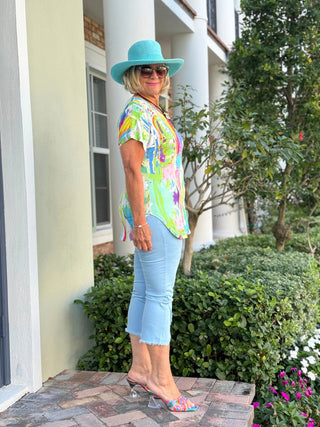 Ethyl Everything Tie Tee - Stage ETHYL JEANS