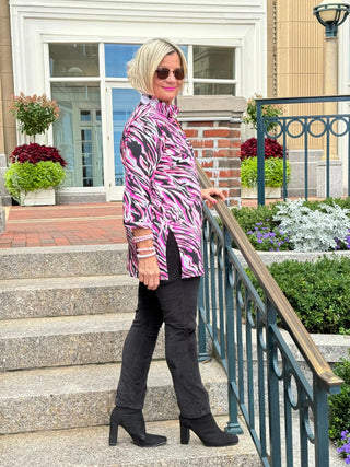 LULU-B SIZZLE PINK TUNIC LULU-B