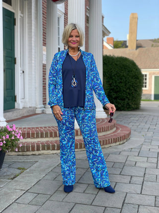 FANTASIA BLUE PALAZZO LULU-B