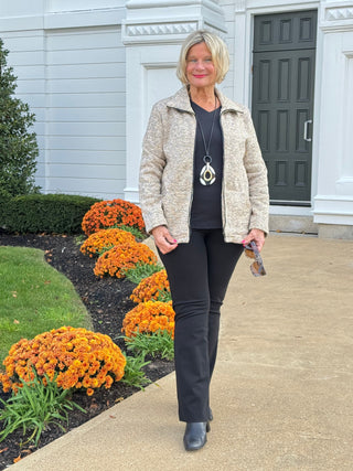 OATMEAL TWEED JACKET Cathys Place