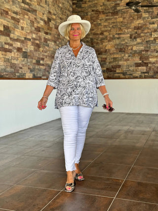 LULU-B ELEGANT EXPRESSIONS TUNIC LULU-B