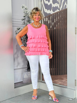 LULU-B CORAL CHA CHA TANK LULU-B