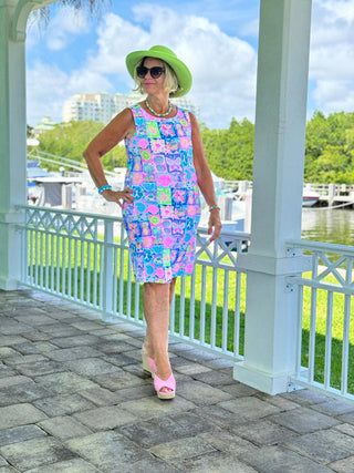 SANDY BEACH COLOR SHIFT DRESS LULU-B