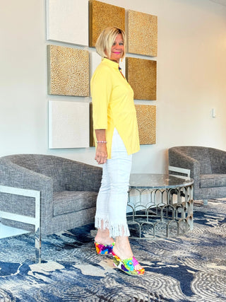 LULU-B YELLOW TUNIC LULU-B