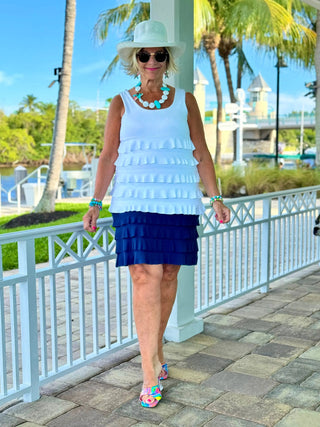 NAVY CHA CHA SKORT LULU-B