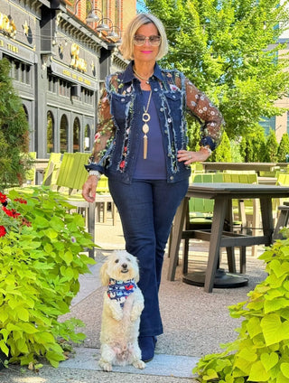 Ethyl The Whimsy Jacket BLUE ETHYL JEANS