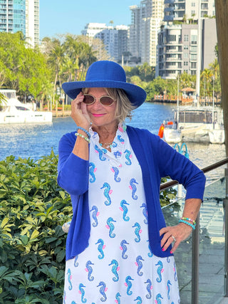 LULU B SHORELINE CHARM RUFFLE DRESS LULU-B